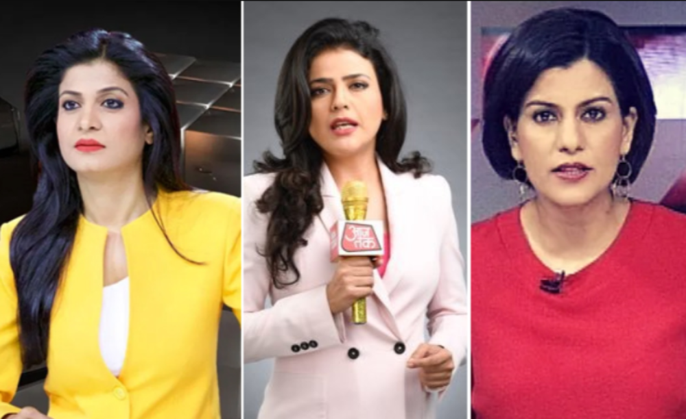 Top 10 Most Popular Female News Anchors in India