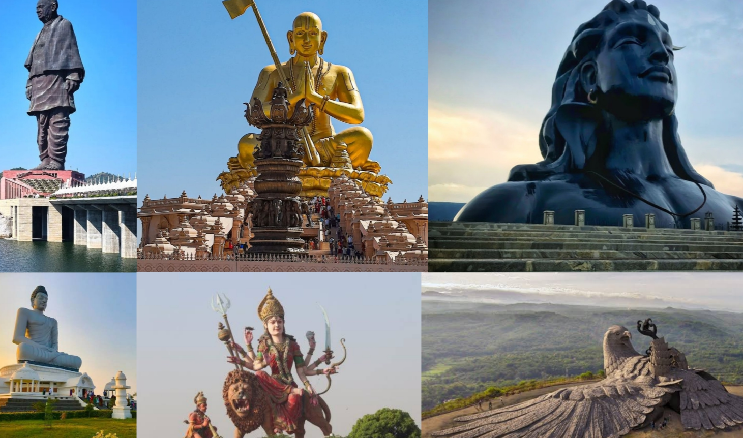 Biggest Statues In India