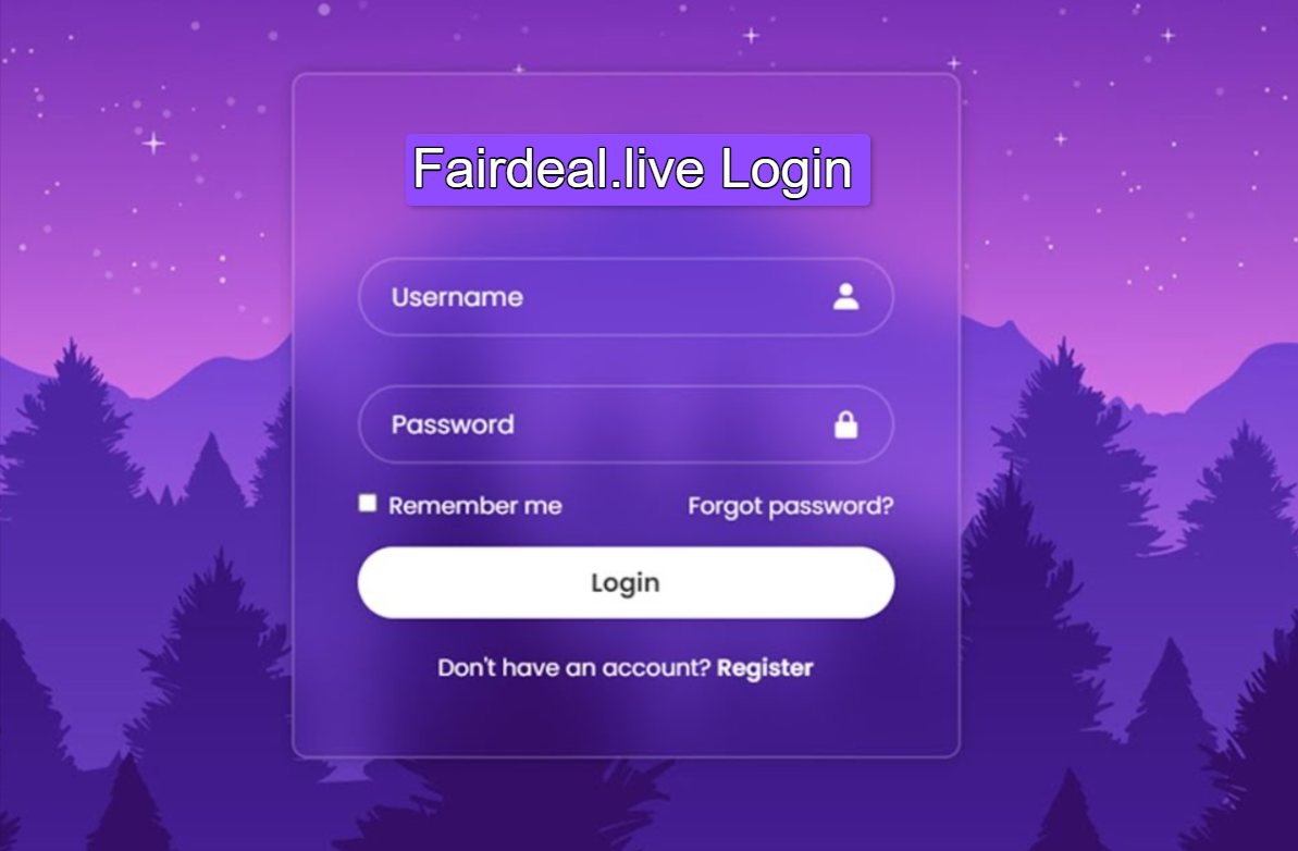 Fairdeal.live Login and Registration Guide